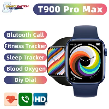 IWO 14 Серия 7 T900 Pro max Смарт Часовници За Мъже 2022 Bluetooth Предизвикателство ЕКГ Модни умен часовник е по-Добре, Отколкото T500 pro x8 max x6 x7