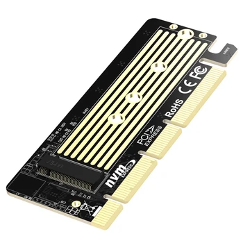 M. 2 PCI-E NVMe SSD за PCIe 3,0x4/X8/Карта на X16 адаптер Високоскоростен 32 gbps SSD, PCI Express Конвертор за 2230/2242/2260/2280