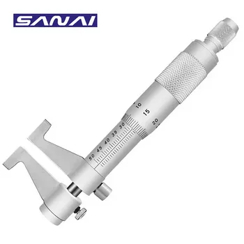SANAI Вътрешен Микрометров 5-30 мм 25-50 мм 50-75 мм 75-100 мм Вътрешен Инструмент за Измерване на Винт от Волфрамов Точност Измервателен Уред