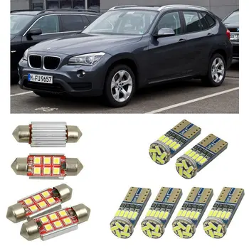Интериорни led автомобилни фарове За BMW X1 e84 вагон Куполни лампи за четене за автомобили без грешки Осветление за Регистрационен номер 10 бр./лот