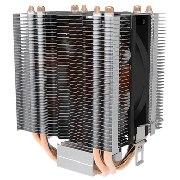 Процесора Охладител 9225 Охлаждащ Вентилатор 4 Топлинни Тръби за Intel LGA 775 1150 1151 1155 1156 серията на AMD