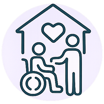 Care home & nursing home physiotherapy Care home & nursing home physiotherapy icon