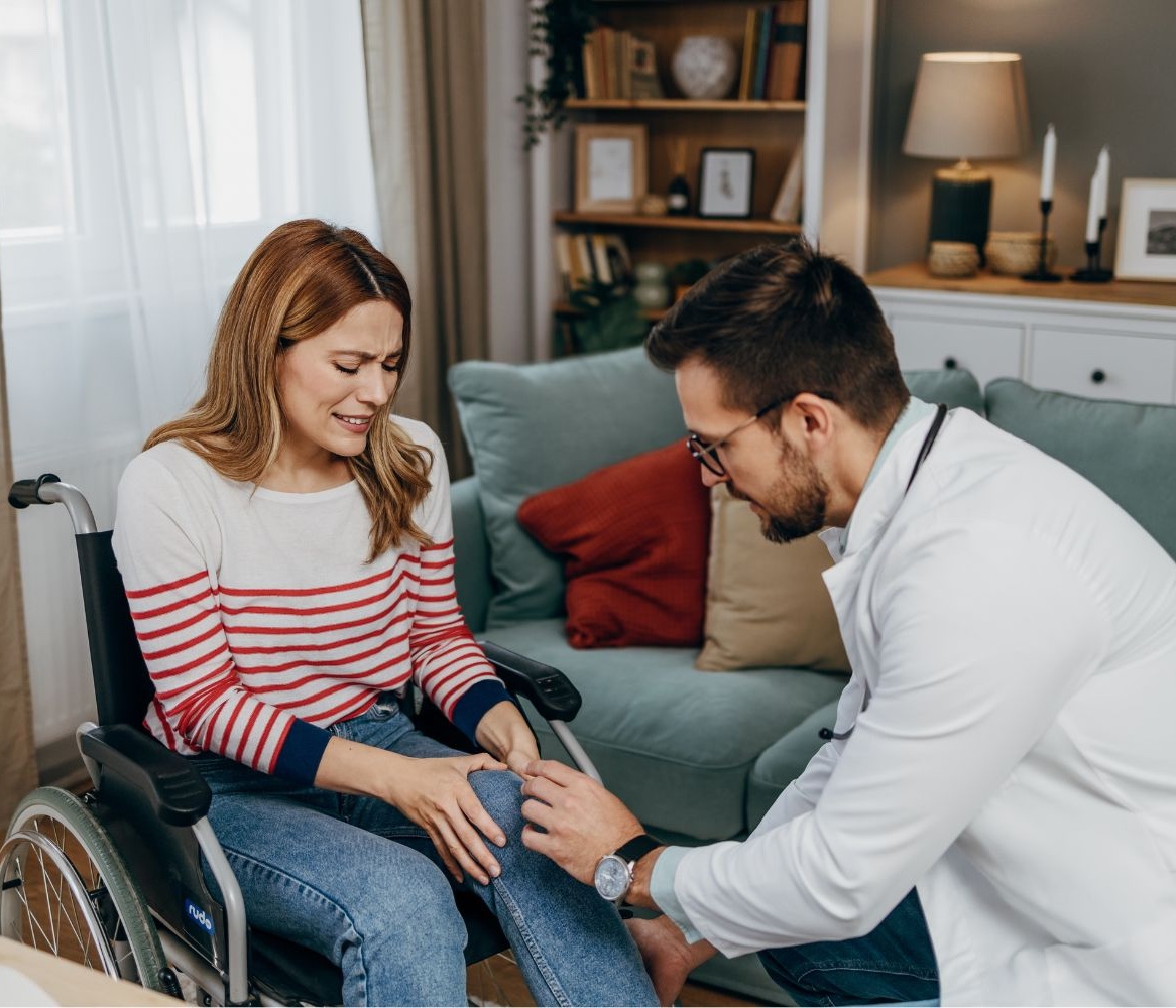 WTW background – Home Visit Physiotherapy Suffolk Physiotherapist on a home visit